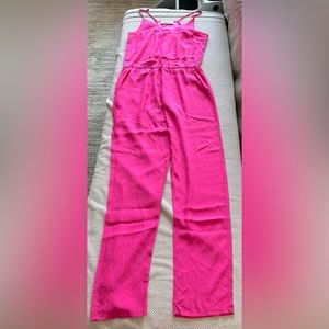 Amanda Uprichard fushcia jumpsuit